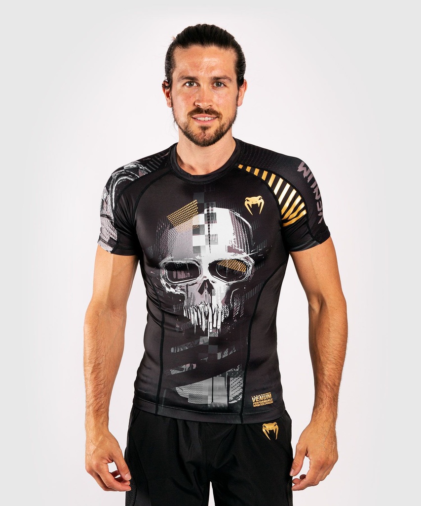 Venum Rash Guard Skull, kurzarm