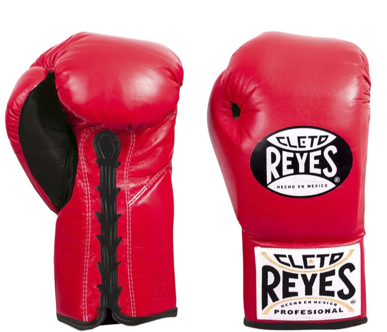 Cleto Reyes Boxing Gloves Professional Fight Laces, Red