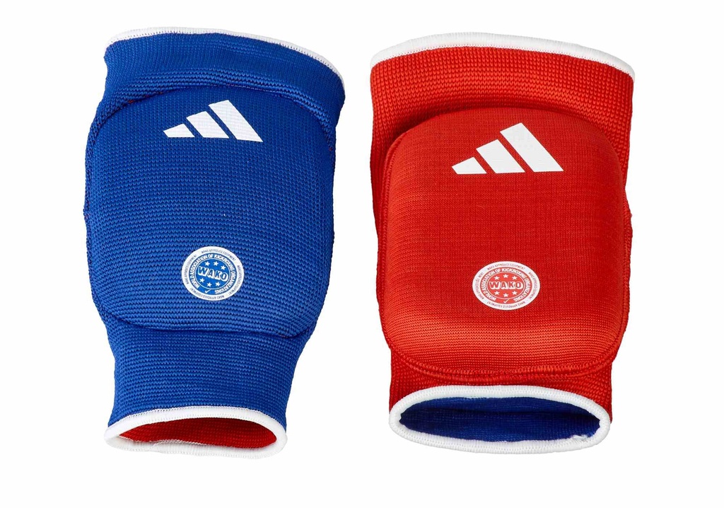 adidas Ellbogenschützer WAKO Wendbar, Blau-Rot