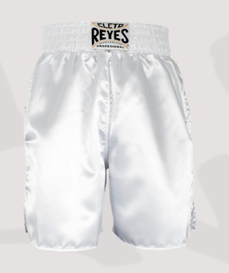 Cleto Reyes Boxing Shorts, White