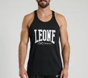 Leone Tank Top Logo II, Black