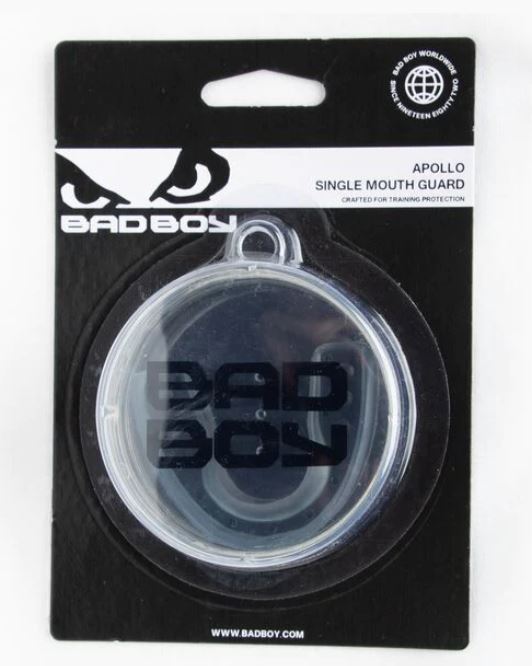 Bad Boy Mouthguard Single, Black-White