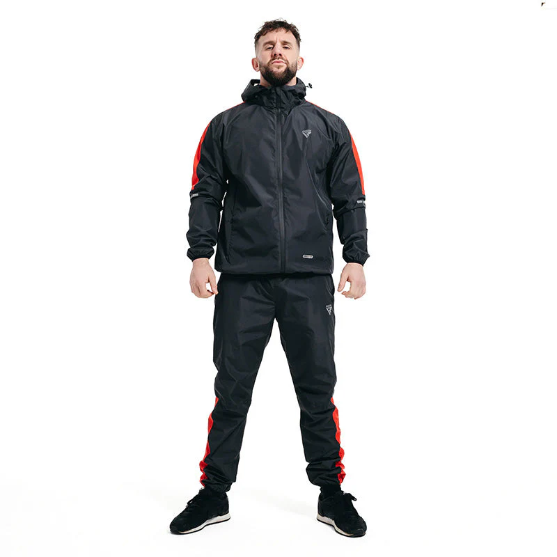 RDX Schwitzanzug H1, Schwarz-Rot
