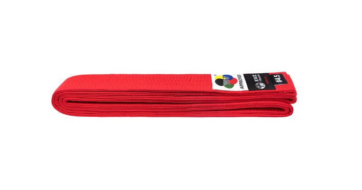 Tokaido Belt Karate WKF, Red