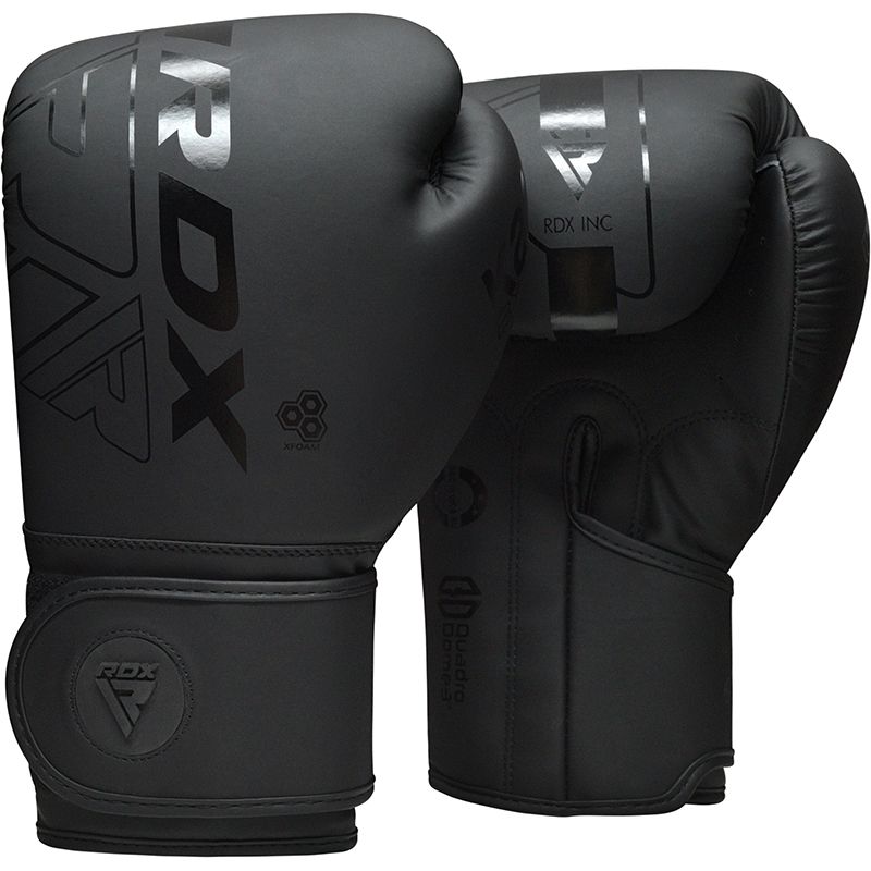 RDX Boxing Gloves F6 Kara, Black