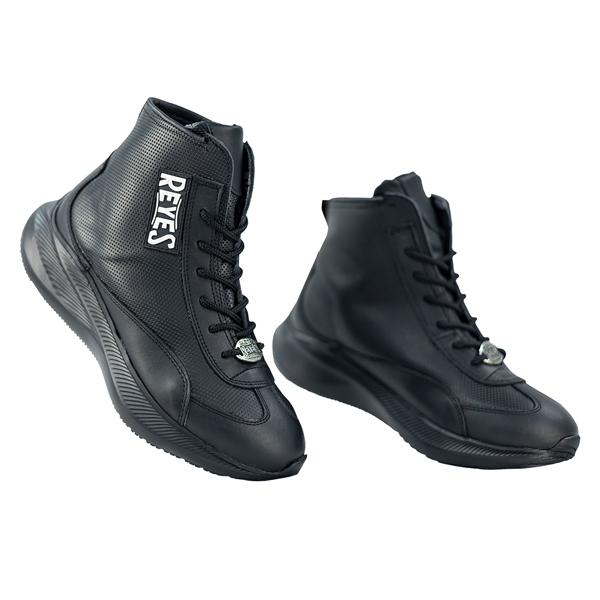 SALE 65 Cleto Reyes Boxschuhe Mid Cut, Schwarz