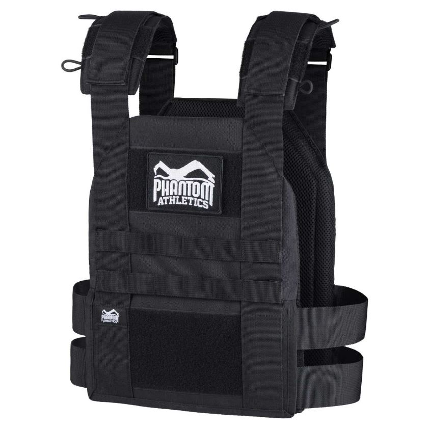 Phantom Weighted Vest 9kg, Black 
