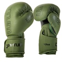 SALE 475 Quantum Boxhandschuhe Q1X Leder, Olivgrün