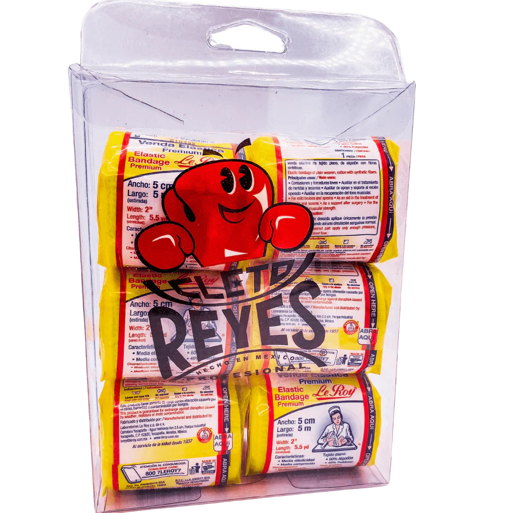 Cleto Reyes Gauze Le Roy 6 Rollen Pack, Weiß