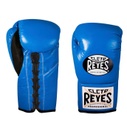 Cleto Reyes Boxhandschuhe Professional Fight mit Schnürung, Blau