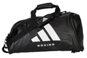 adidas Sporttasche/Rucksack BOXING 2in1 L PU, Schwarz-Weiss