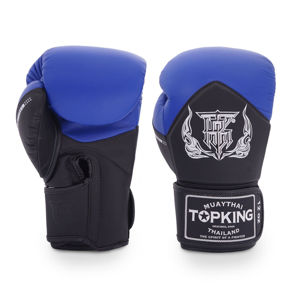 SALE 39 Top King Boxhandschuhe Blend, Schwarz-Blau