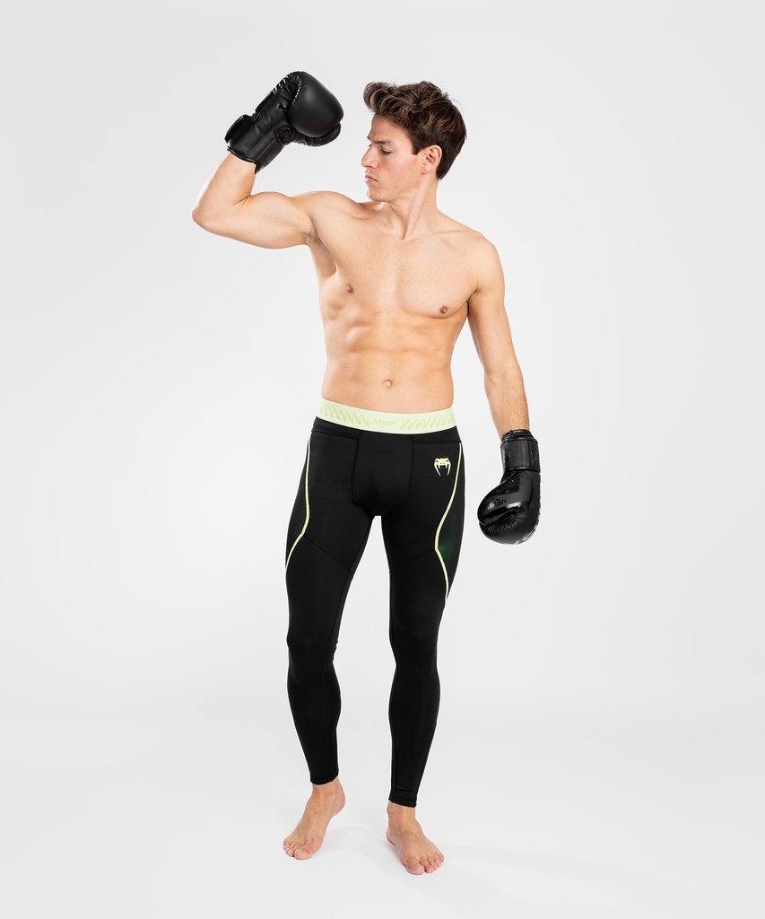 SALE 167 Venum Compression Pants Fusion 3.0, Schwarz-Gelb