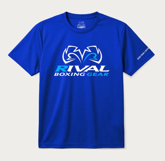 Rival T-Shirt Corpo mit Spandex, Blau