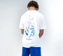 Rival T-Shirt Corpo mit Spandex, Weiß