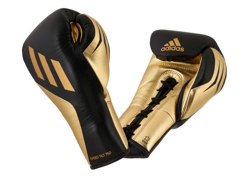 adidas Boxhandschuhe Speed Tilt 750 Pro mit Schnürung, Schwarz