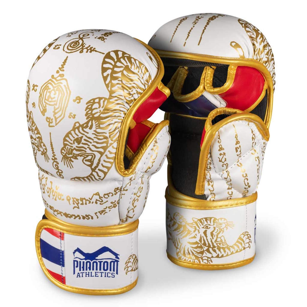 Phantom MMA Sparring Handschuhe Muay Thai LE, Weiß