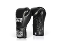 Paffen Sport Boxing Gloves Pro Mexican Sparring Laces, Black