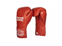 Paffen Sport Boxhandschuhe Pro Mexican Sparring mit Schnürung, Rot