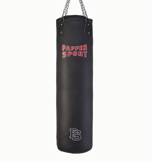 Paffen Sport Boxsack Allround 120x35cm 30kg, Schwarz