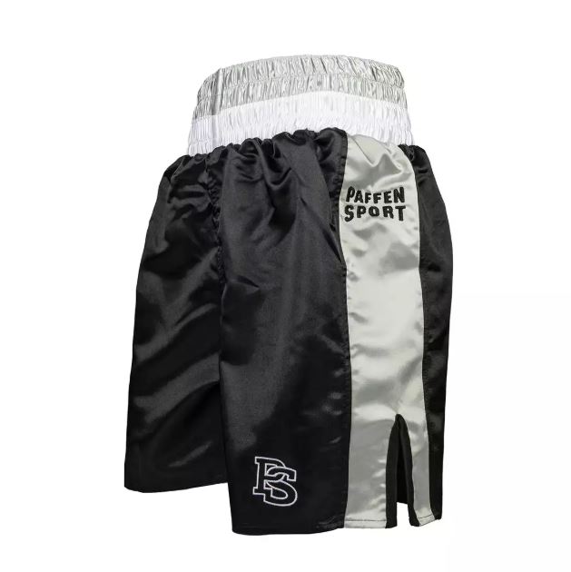Paffen Sport Boxing Shorts Pro Mexican, Black-Silver