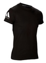 adidas T-Shirt Basic Promo 100% Baumwolle, Schwarz