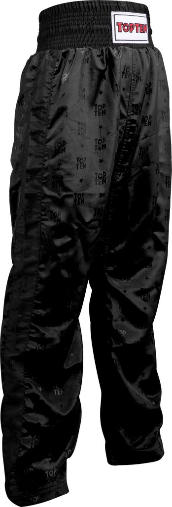 Top Ten Kickboxing Pants WAKO Classic, Black
