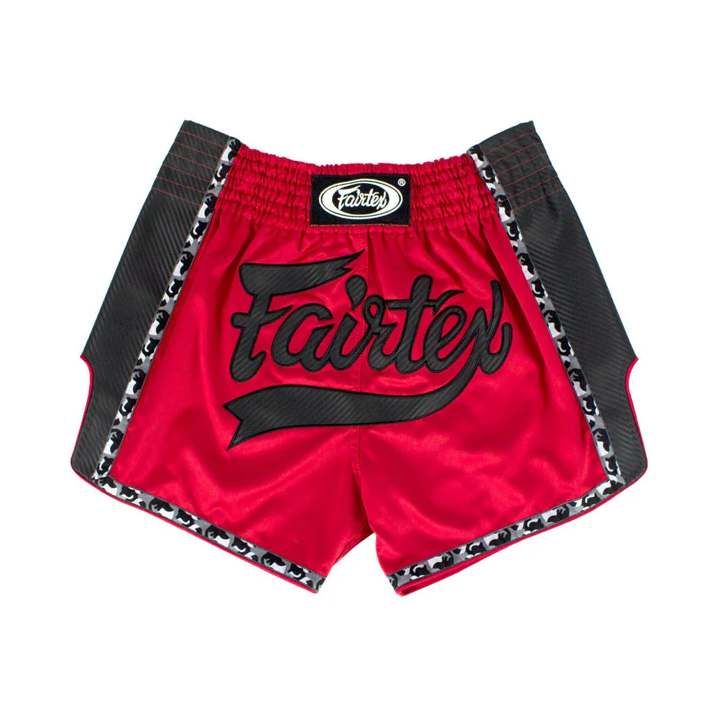 SALE 249 Fairtex Muay Thai Shorts BS1703, Rot