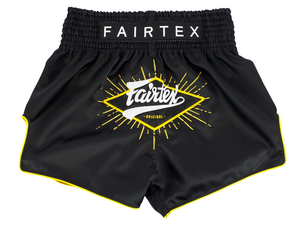 Fairtex Muay Thai Shorts BS1903, Schwarz