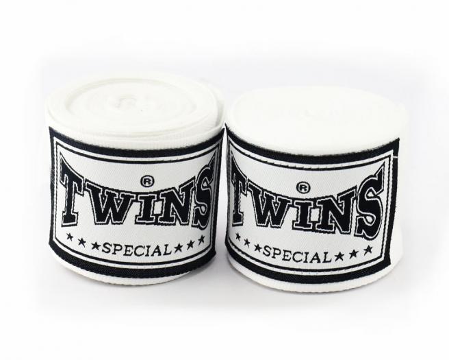 Twins Hand Wrap CH1 5m Cotton Inelastic, White