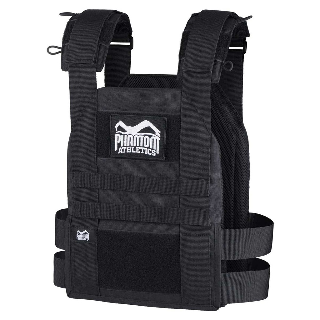 Phantom Weighted Vest 18kg, Black