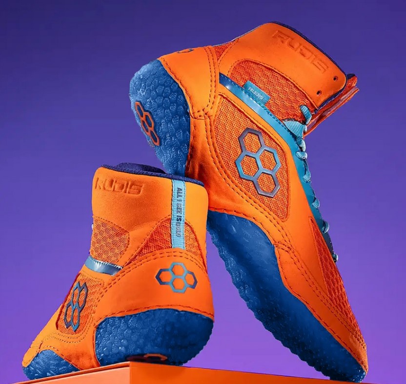 Rudis Ringerschuhe Jordan Burroughs Alpha 2.0, Orange