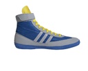 adidas Ringerschuhe Combat Speed 4, Blau-Grau-Gelb
