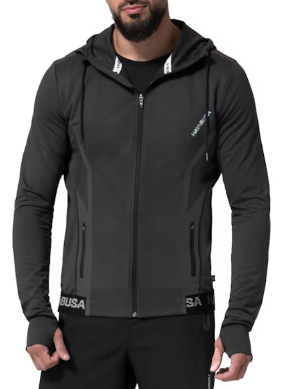 Hayabusa Hoodie Performance Zipped, Black