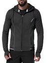 Hayabusa Hoodie Performance Zipped, Schwarz