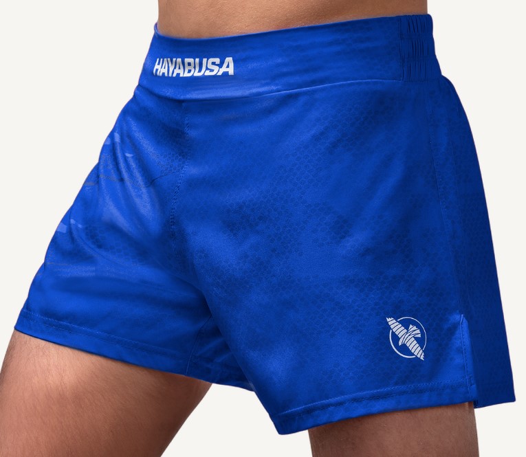 Hayabusa Fight Shorts Arrow Kickboxing, Blau