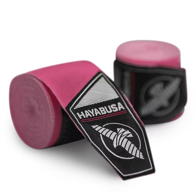 Hayabusa Boxbandagen Perfect Stretch 4,5m Halbelastisch, Pink
