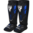 RDX Shin Guards IMMAF, Black-Blue