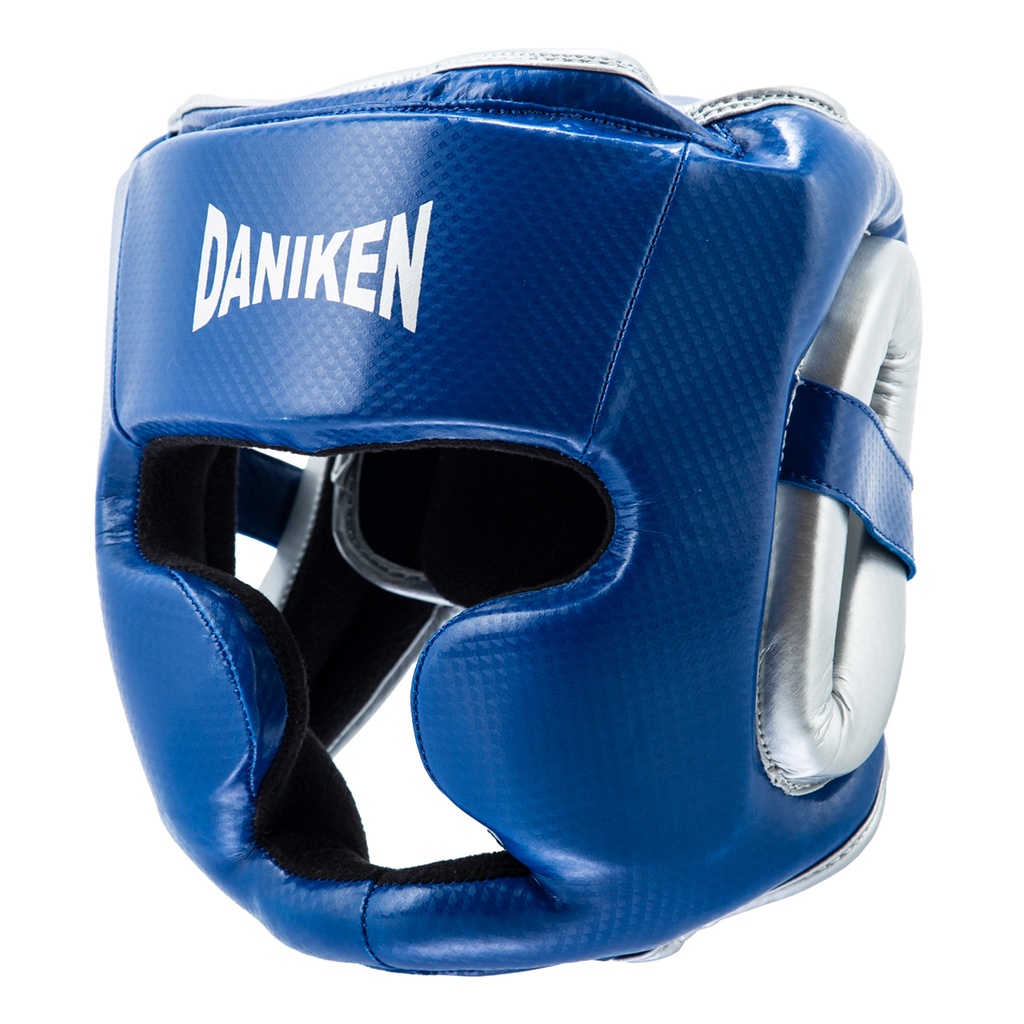 SALE 449 Daniken Kopfschutz Eclipse, Blau-Silber