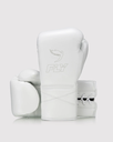 Fly Boxhandschuhe Superlace X mit Schnürung, Weiß