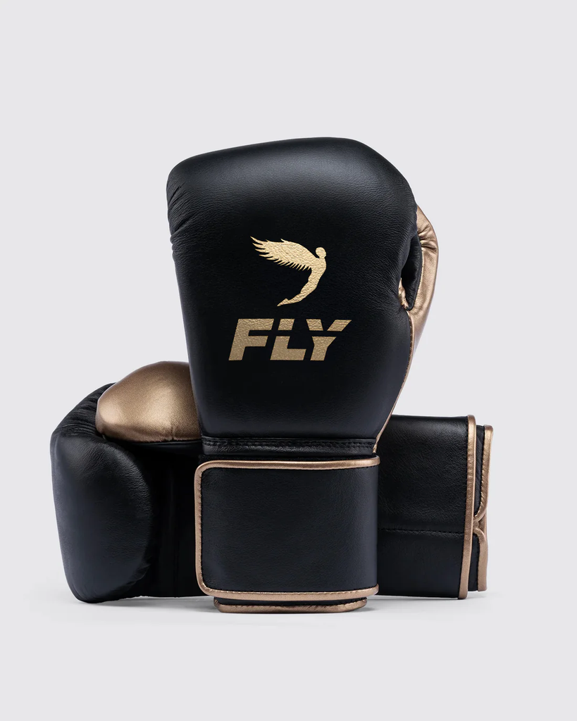 Fly Boxing Gloves Superloop 2, Black-Gold