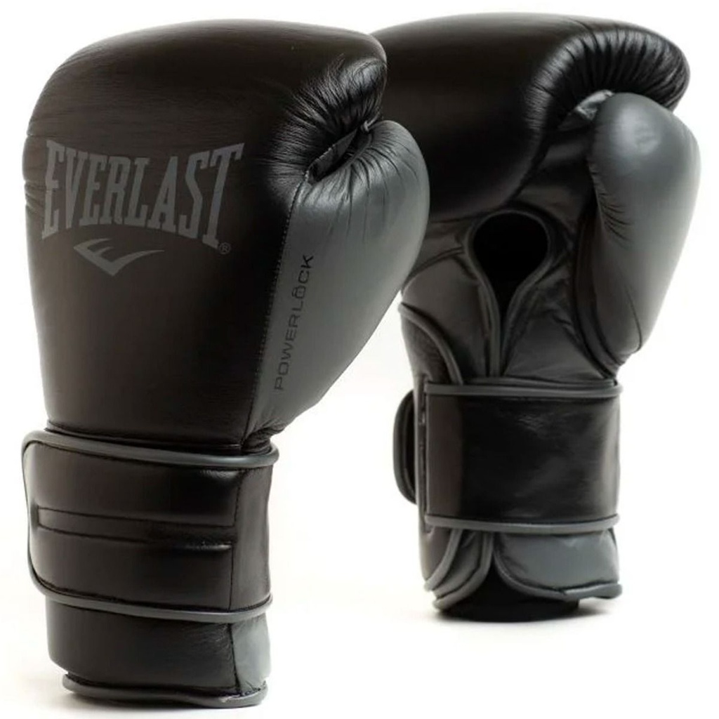 Everlast Boxhandschuhe Powerlock 2 Pro, Schwarz-Grau
