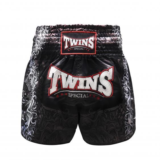 Twins Muay Thai Shorts Rangda, Black