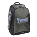 Twins Sporttasche-Rucksack CBBT2, Schwarz-Olivgrün
