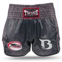 Twins Muay Thai Shorts X Booster No.1, Schwarz