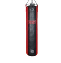 Paffen Sport Boxsack Star 150x35cm 50kg, Schwarz-Rot