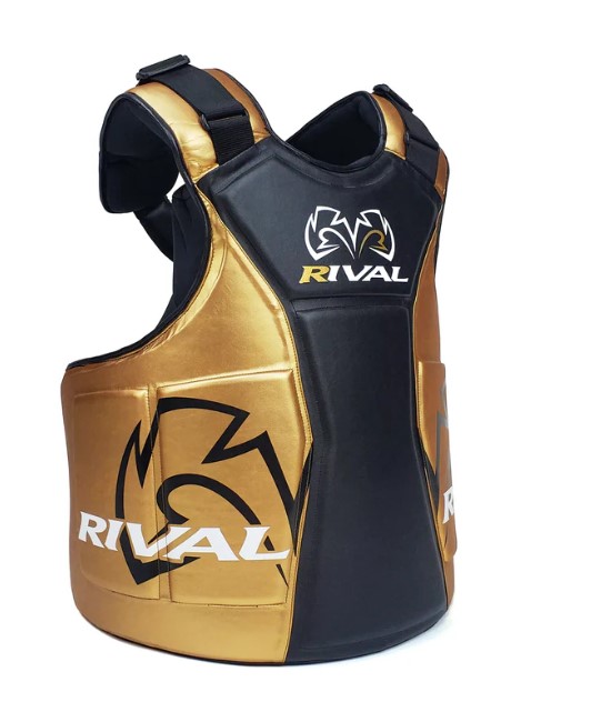 Rival Body Protector, Gold-Schwarz