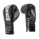 Daniken Boxhandschuhe Striker Pro Fight mit Schnürung, Schwarz