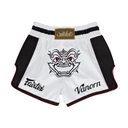 Fairtex Muay Thai Shorts BS1712 Varnon, Weiß