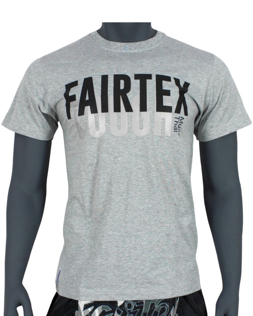 SALE 262 Fairtex T-Shirt Tough MT TST157, Grau